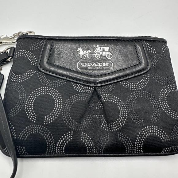COACH est 1941 Black Wristlet - Picture 5 of 5